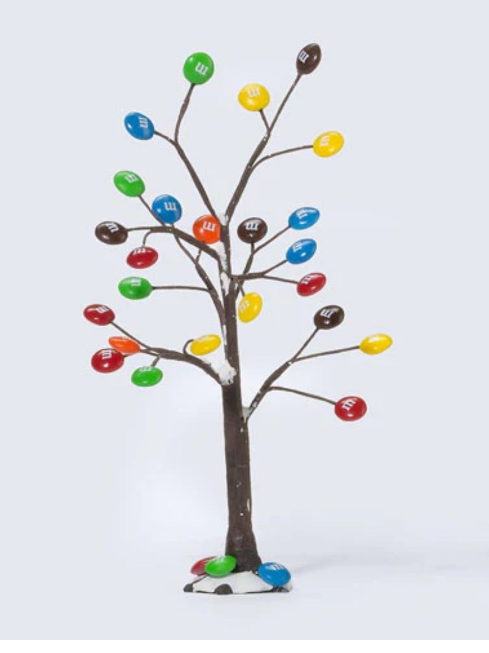 VTG Rare Dept 56 M&M’s Tree village Accessory